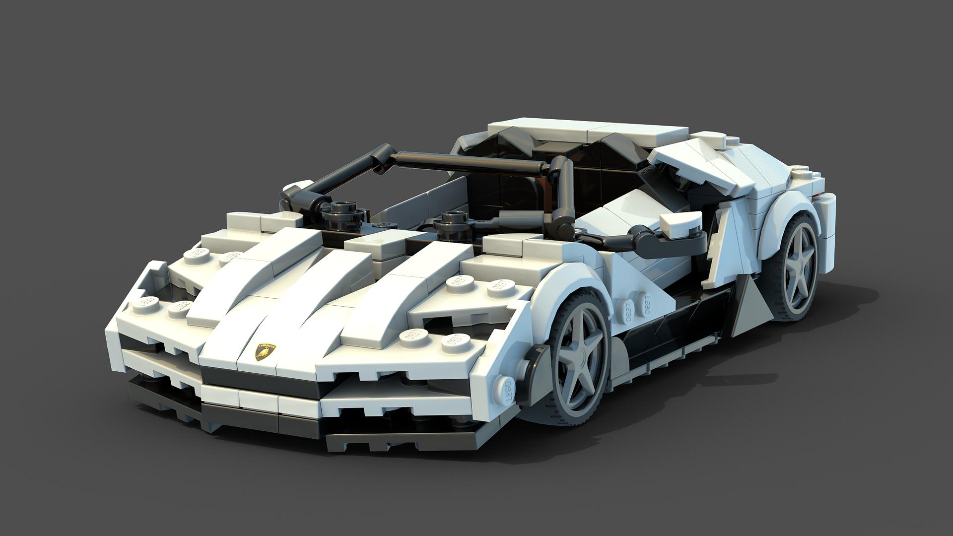 S.C MOC- Lamborghini Centenario Roadster (collab with @oxiebricks)