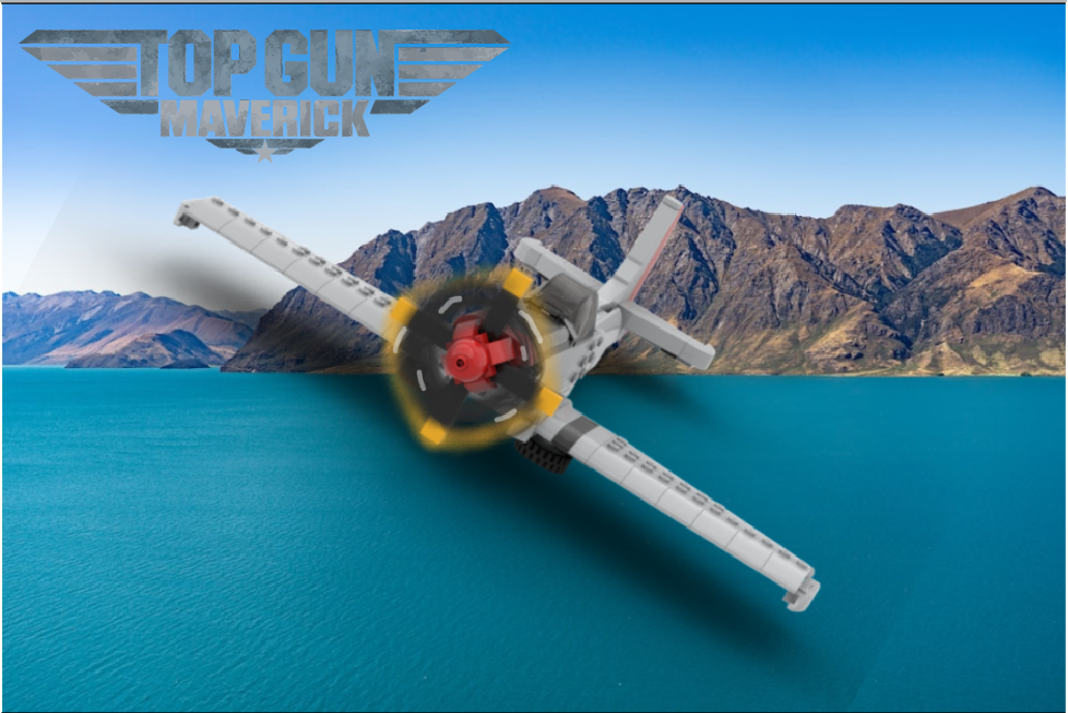 P51 mustang from Top Gun