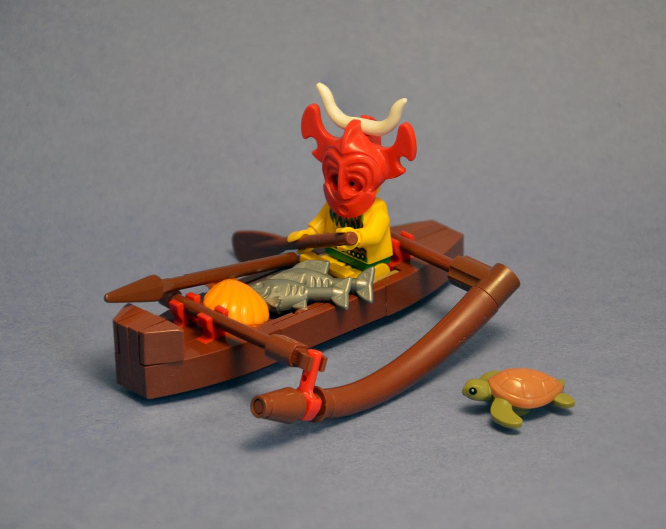 King Kahuka's Outrigger Boat