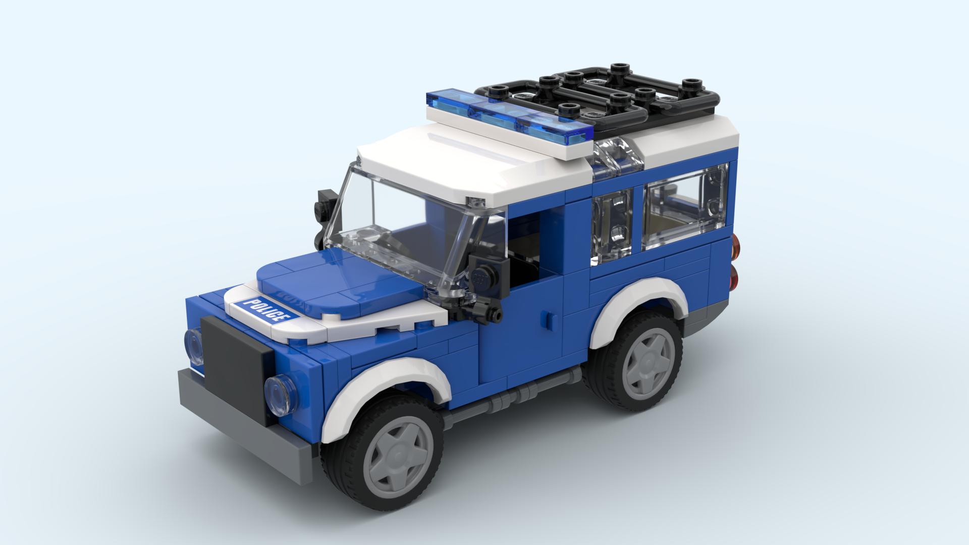 Police Land Rover Defender