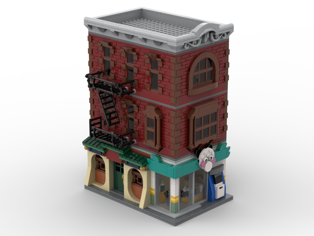 Chinatown Redbrick Apartment Building