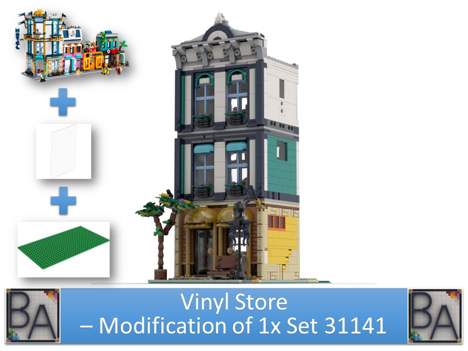 Vinyl Store - Modification of Set 31141