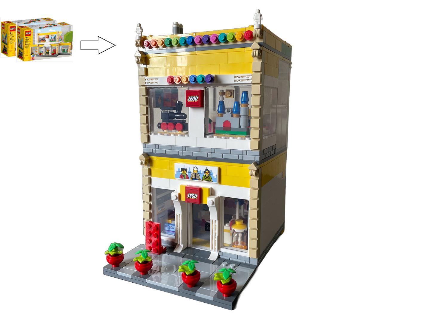 Lego Store Modular Alternate build of 2x40574