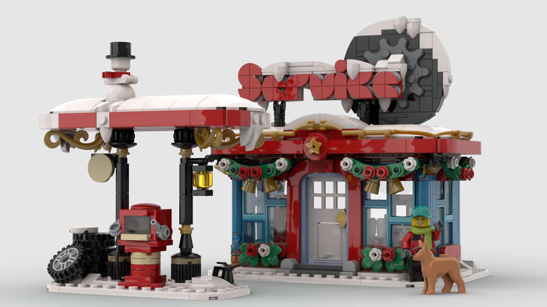 Little Winter Service Station