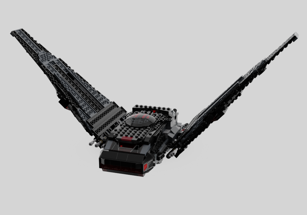 75179 Alternative : Kylo Ren Command Shuttle V1 alternate build