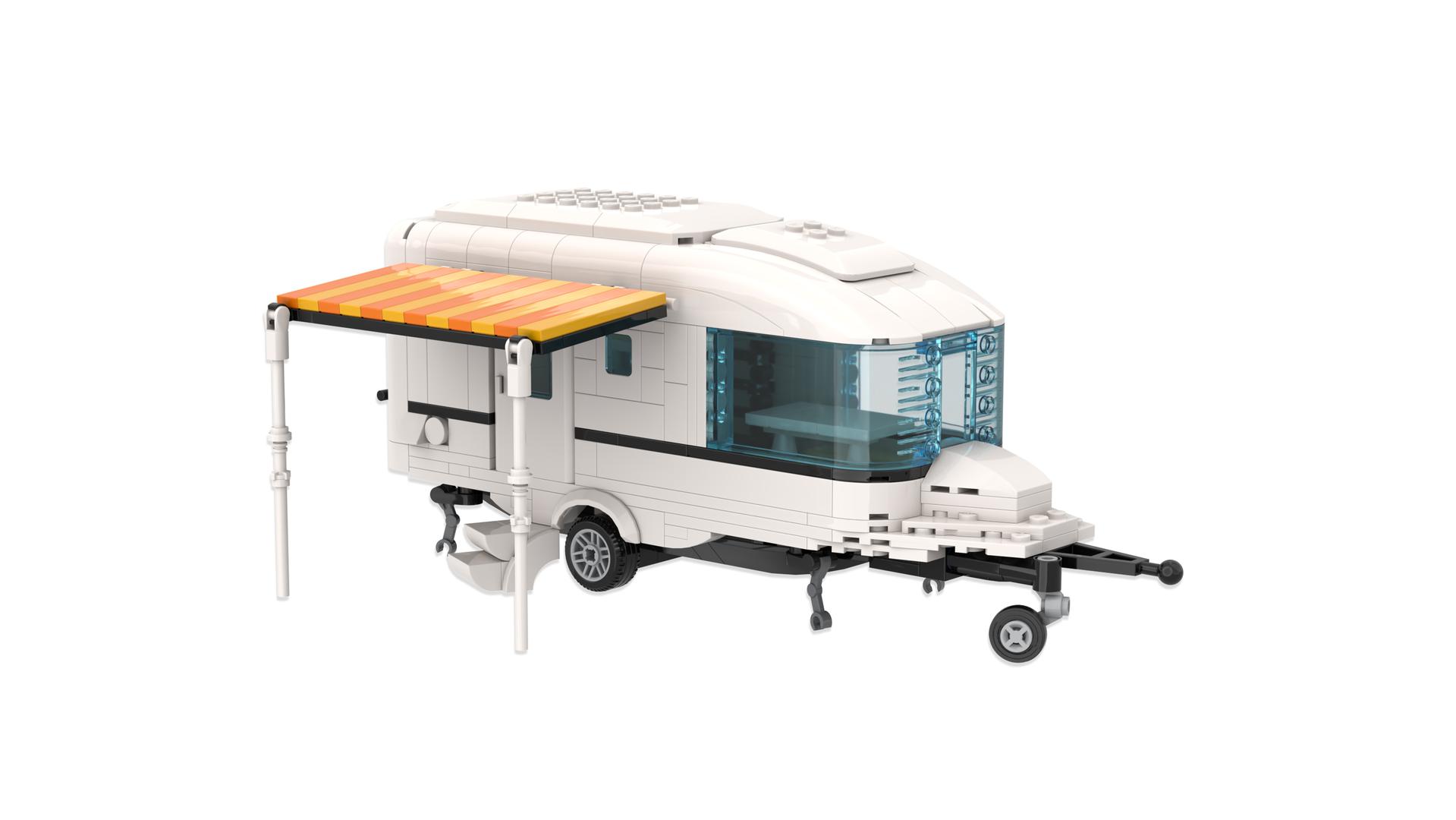 Modern caravan / camper