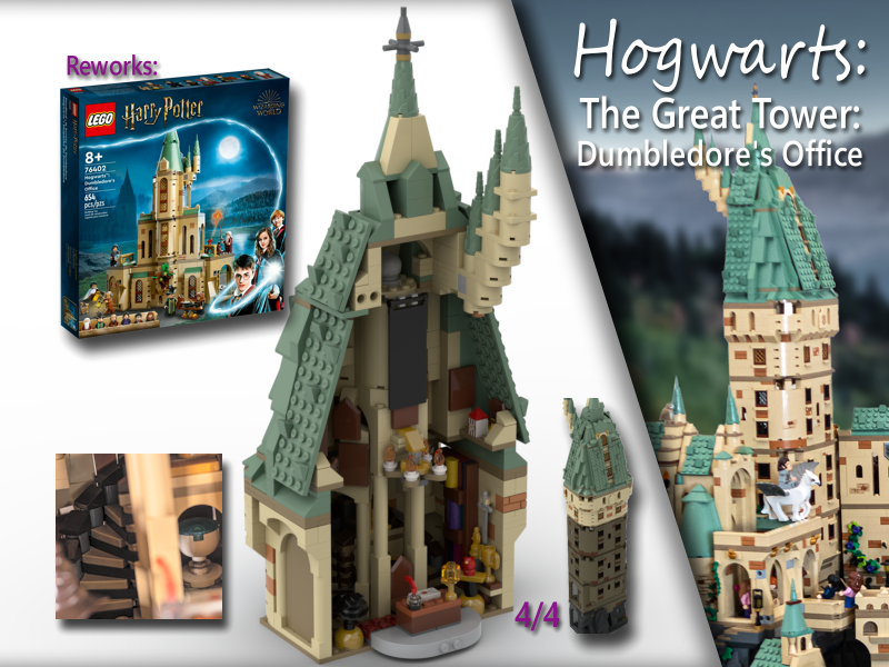 HP Modular - Dumbledore's Office Rework - Great Tower 4/4