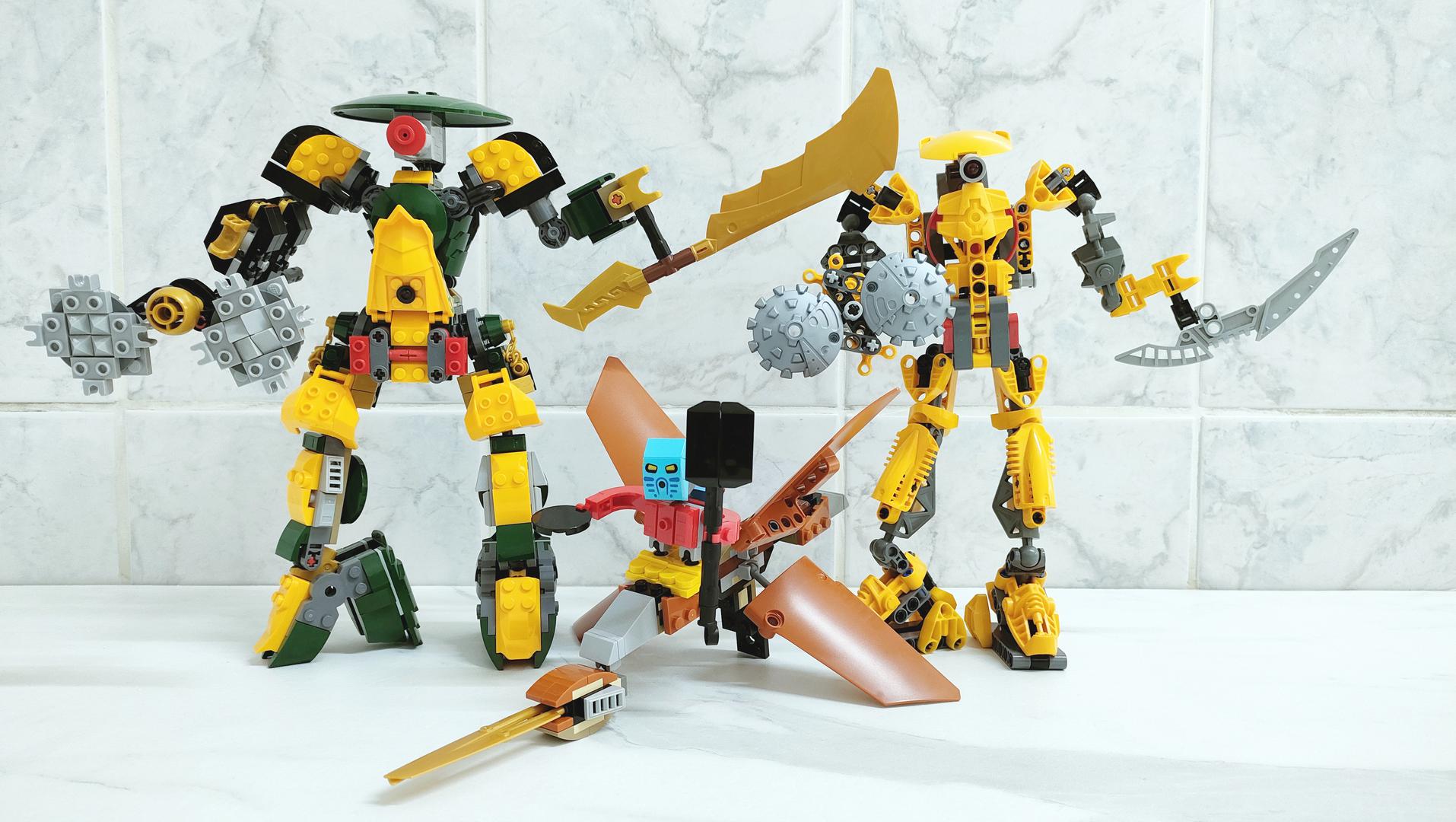 Keetongu (plus Gukko &amp; Kolhii Stick) all from set 71794