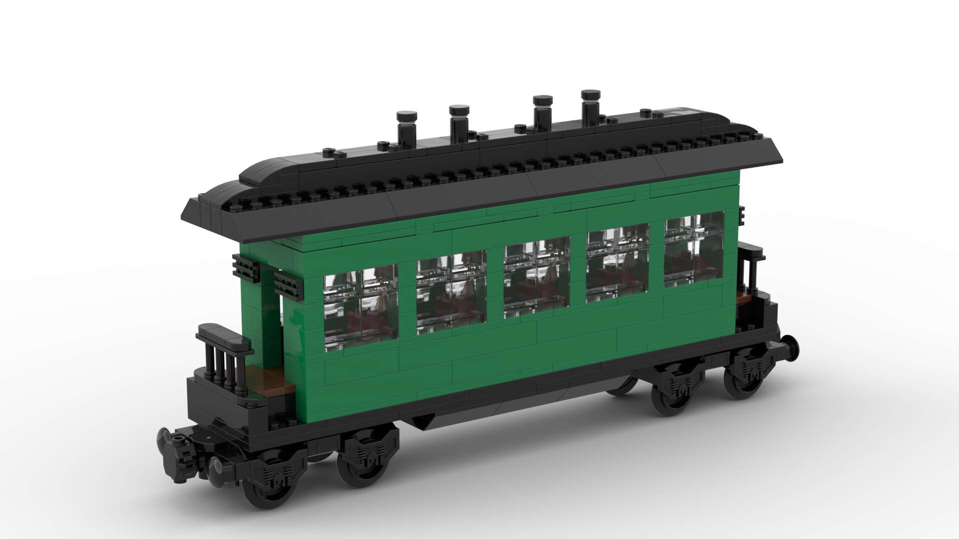 Passenger car from Central Pacific No.131 (Back to the future - part III)