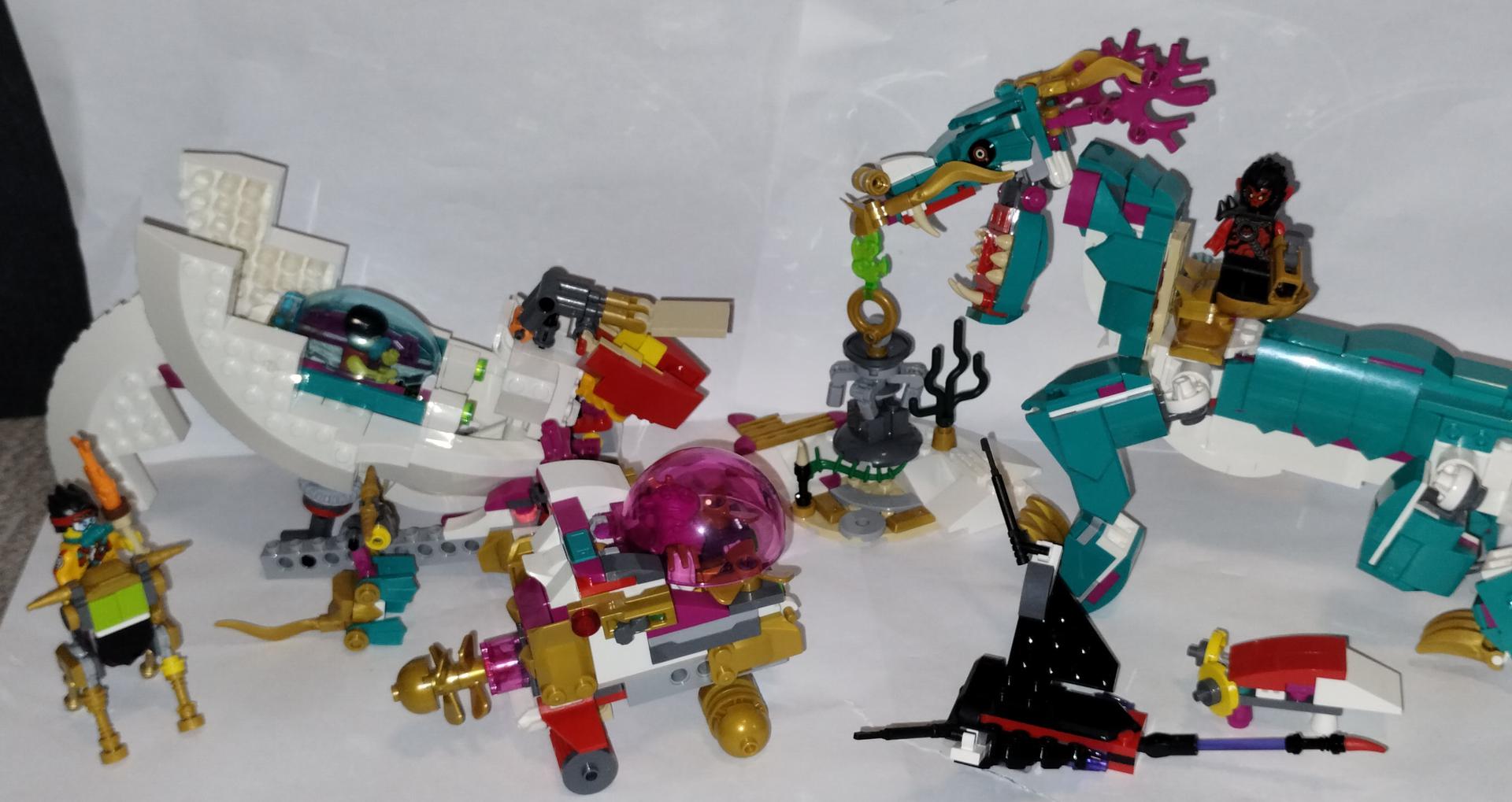 Dragon of the East Alternative build (Dragon, Crane, car and creatures)