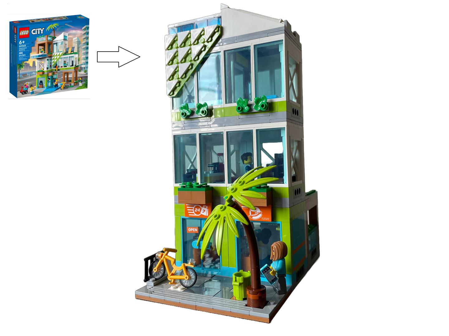 City Apartments 3 Storey Modular Alternate build of 60365 alternate build