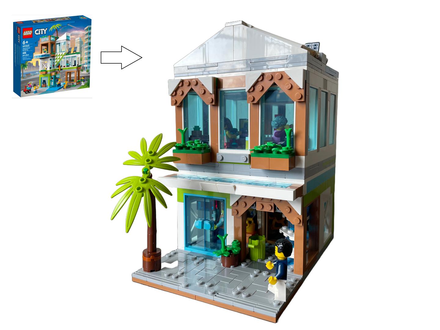 City Store & Apartment Modular Alternate build of 60365 alternate build