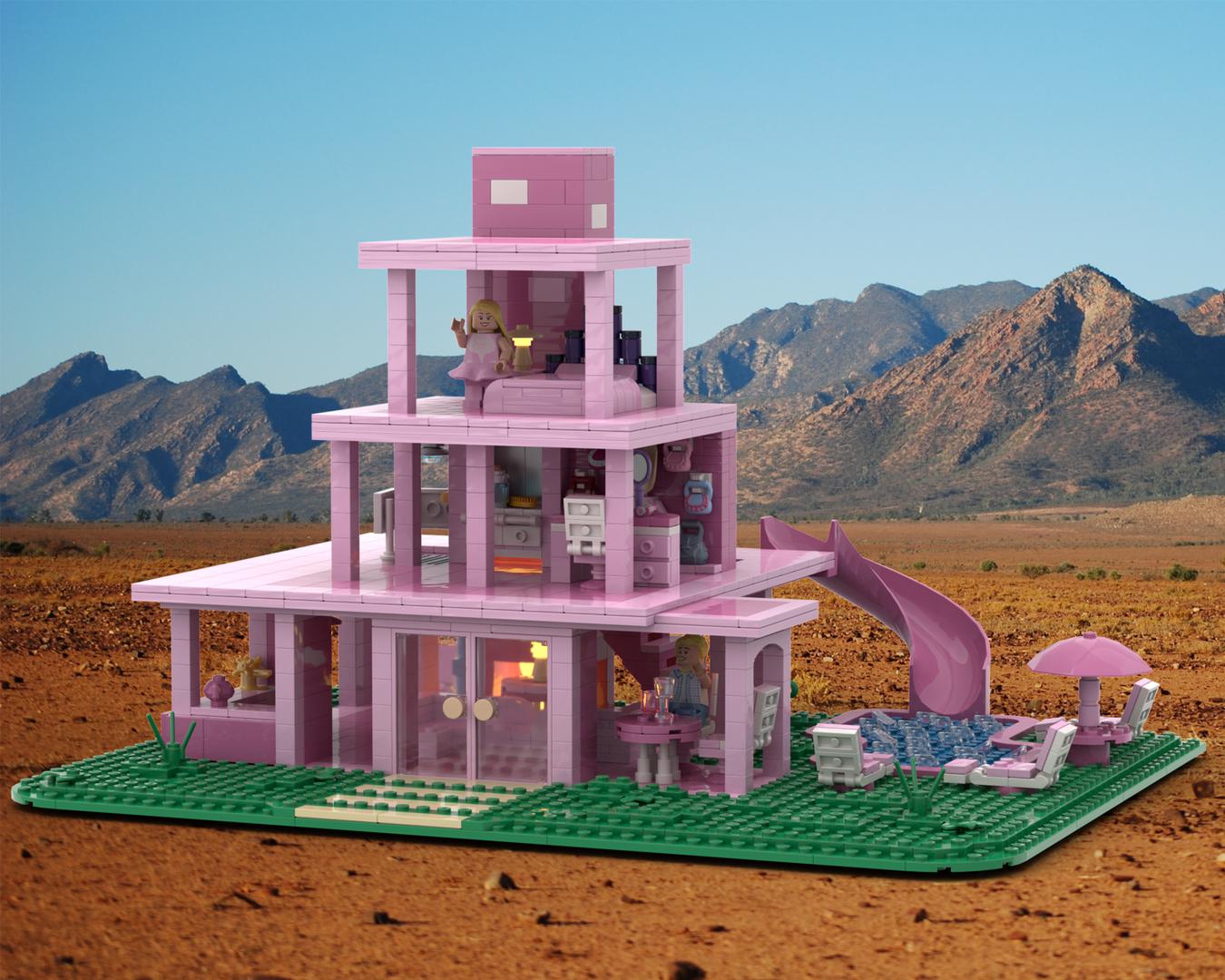 Barbie house from movie