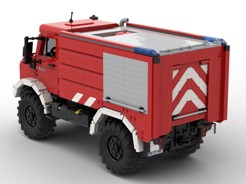 UNIMOG U5023 FIRE TRUCK MODULE