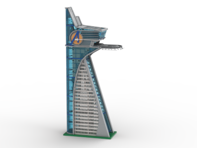 Huge Avengers Tower