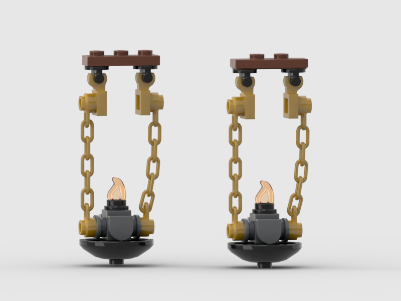 Upside down Hanging Lamps