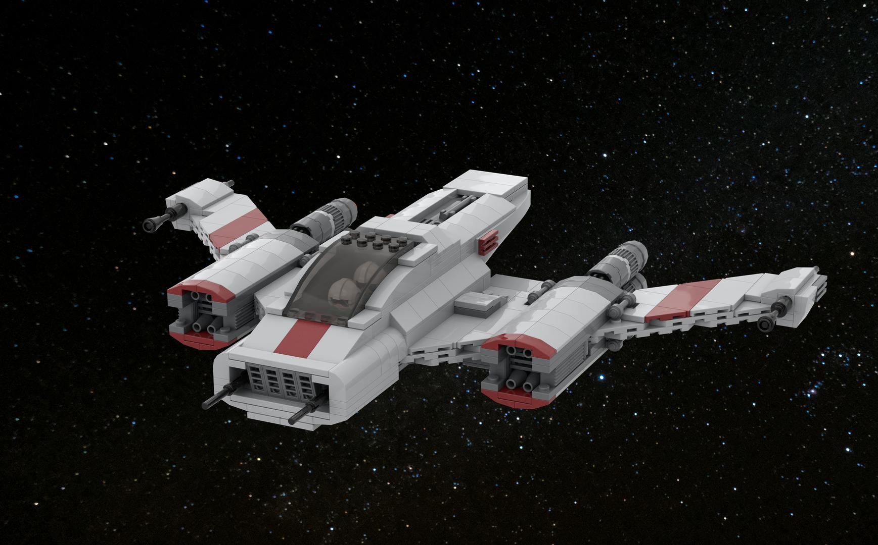 Tri-wing S-91x Pegasus Starfighter MKI