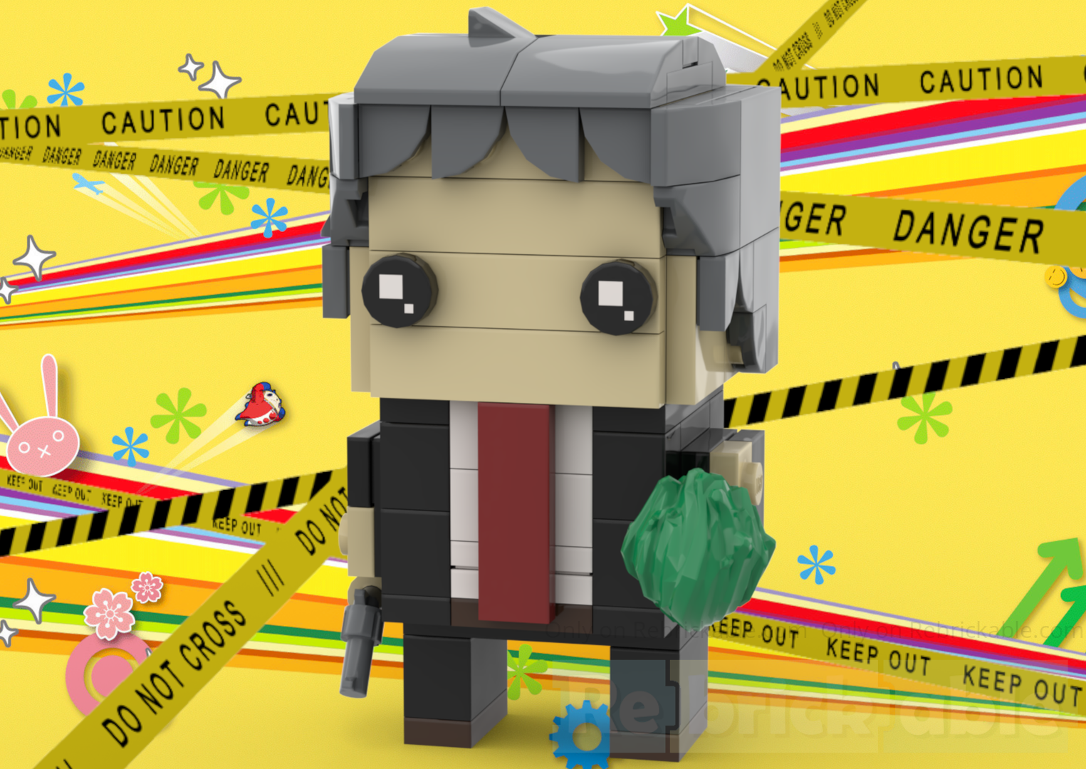 Tohru Adachi BrickHead - Persona 4