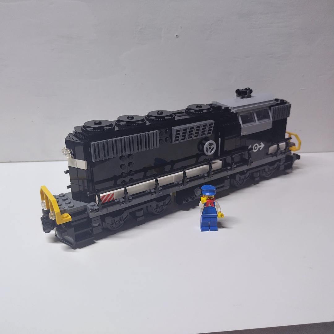 'Coffin' heavy shunter locomotive