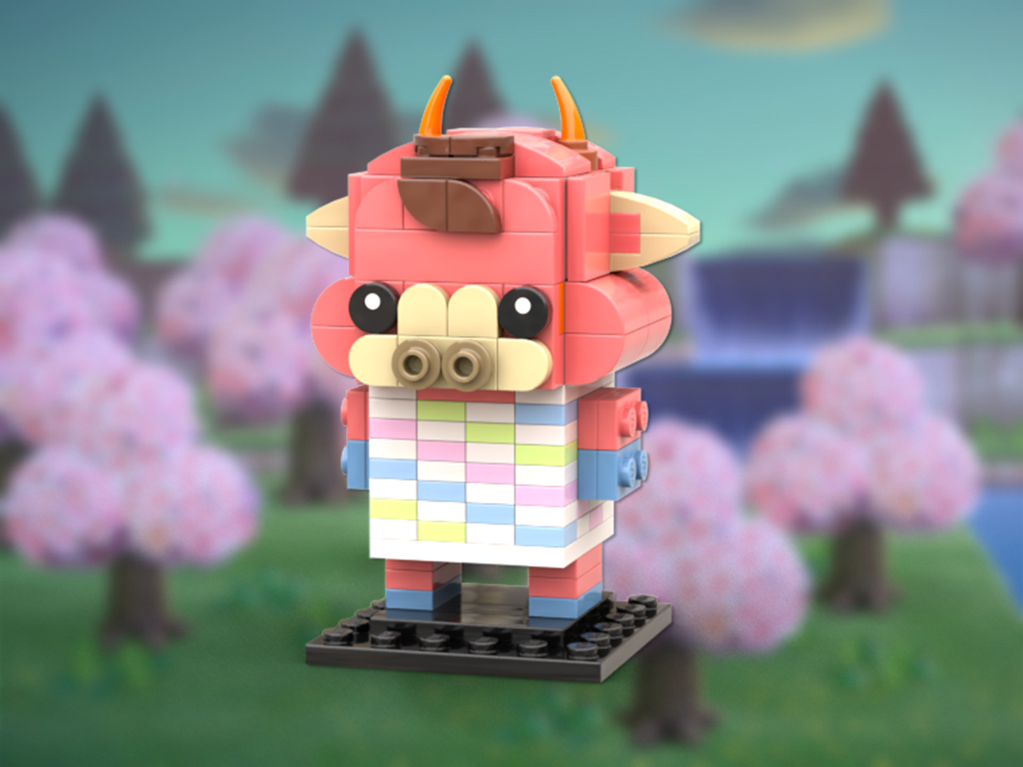 Norma Bricks Norma Brickheadz (From Animal Crossing) (MOC-158240) - LEGO MOC | MOC ...