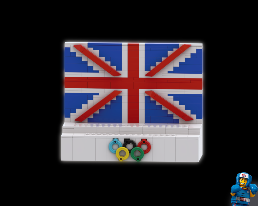 Team GB CMF - Minifigures Display Stand