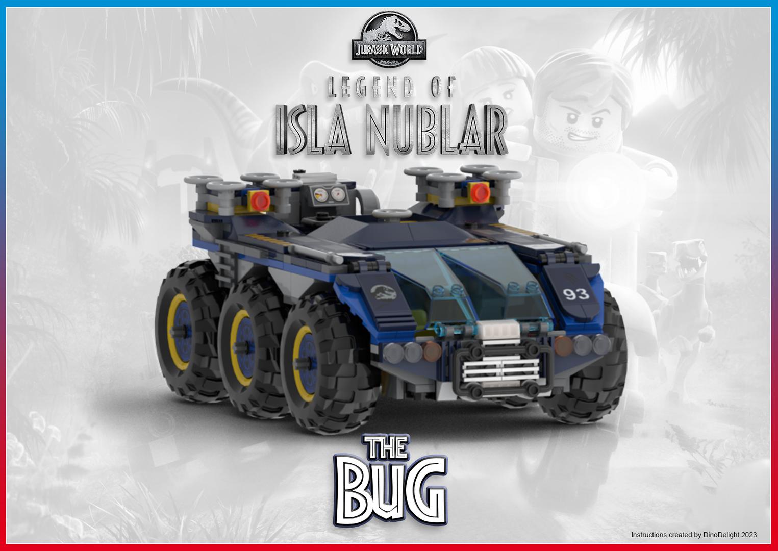 Jurassic World - Legend of Isla Nublar - The Bug (6 wheeler Vehicle)