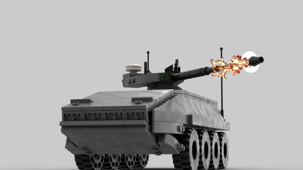 Futuristic APC Combat Version