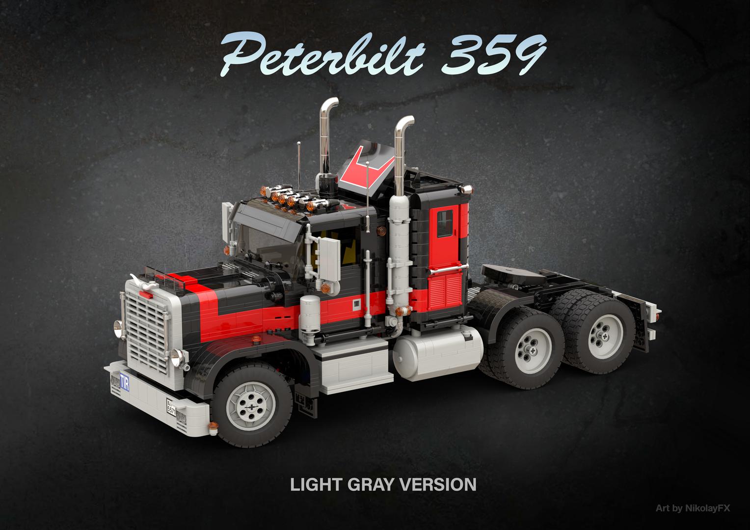 Peterbilt 359 - Light Gray Version