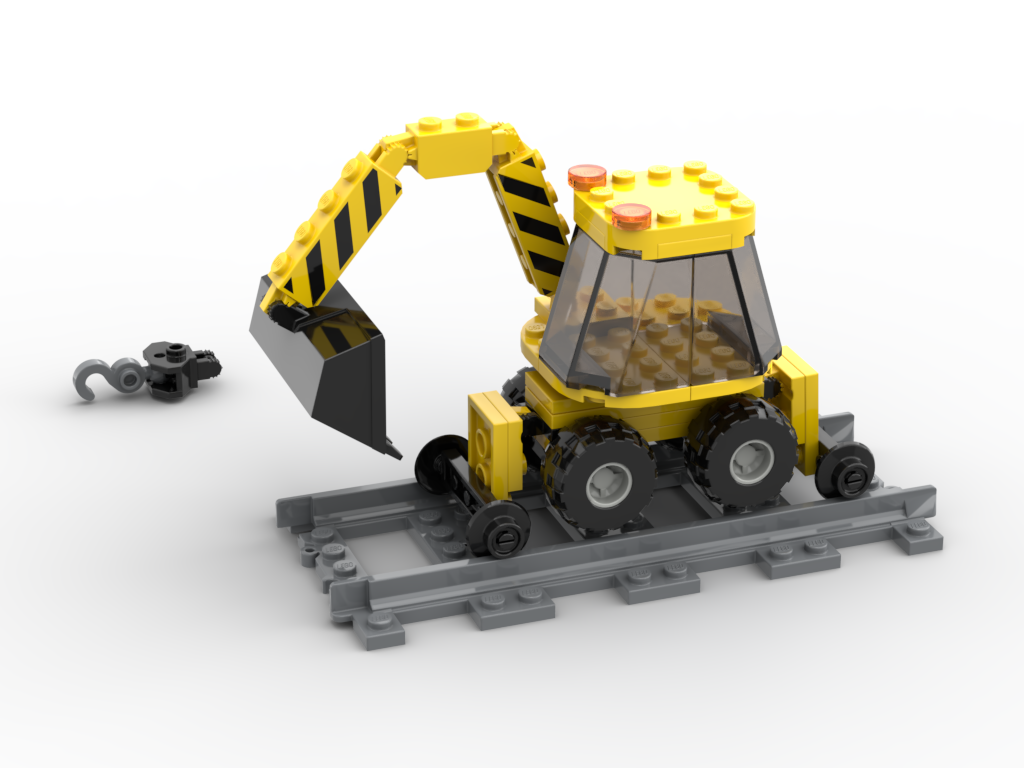 Hi-Rail excavator
