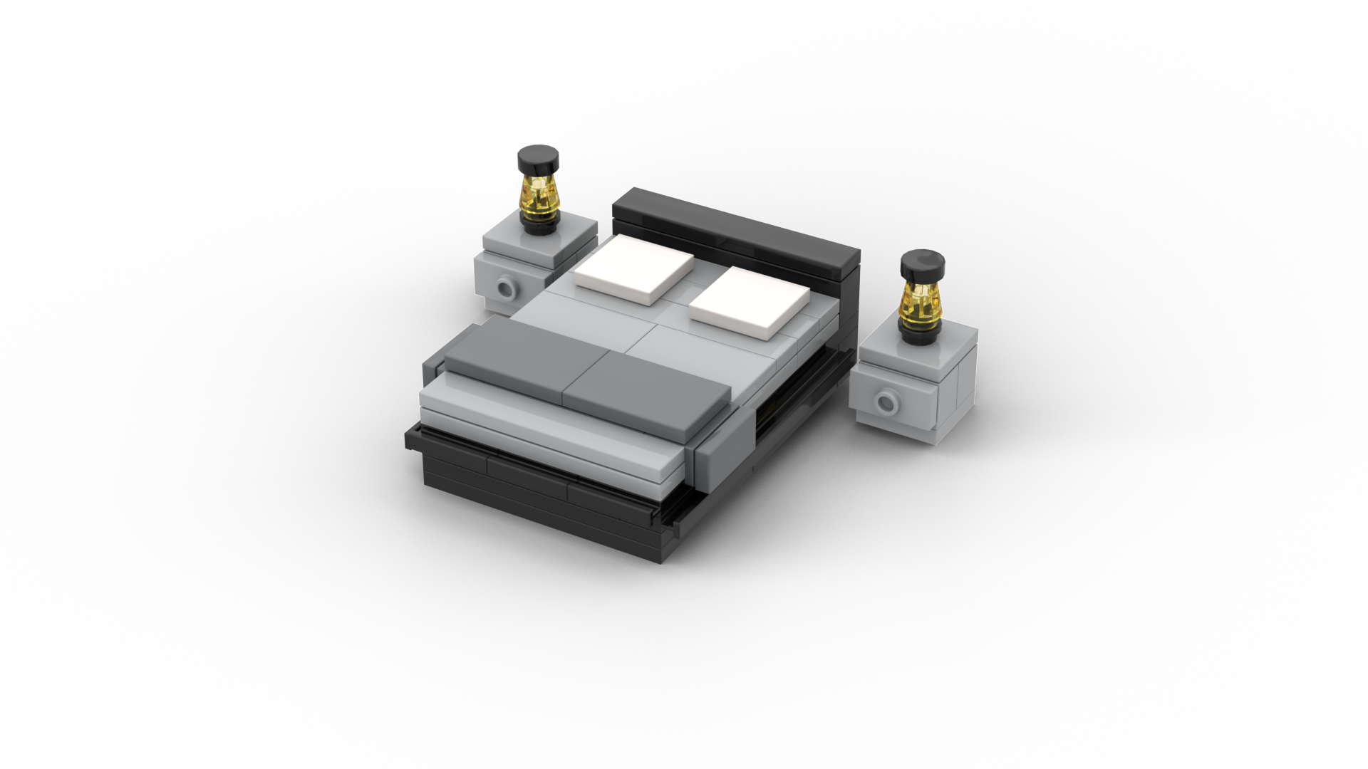 Lego bed - Rich model