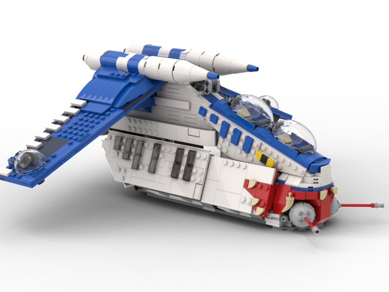 LAAT Muunilist 10 republic attack gunship CHEAPER VERSION