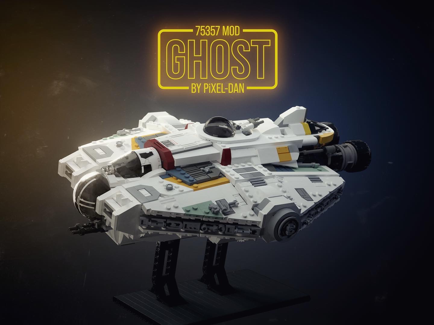 PiXEL-DANs - 75357 - Ghost / Phantom 2 Modification - including Display stand