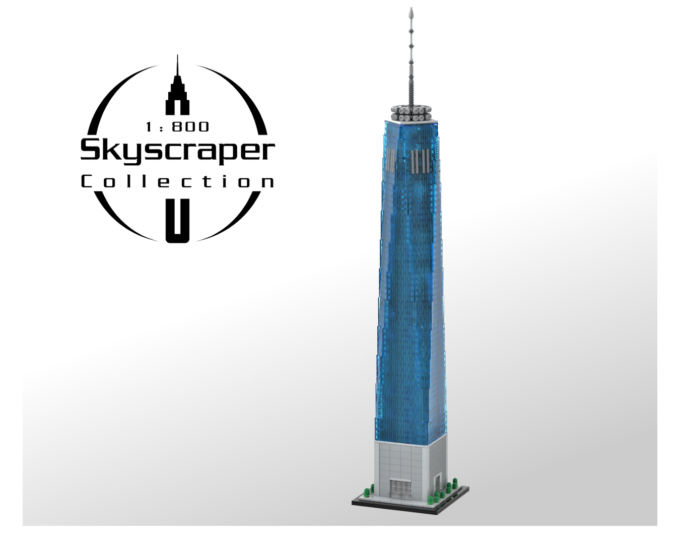 One World Trade Center 1:800 Scale
