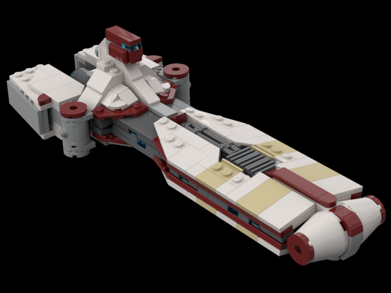 Pelta Class Frigate UCS Venator Scale