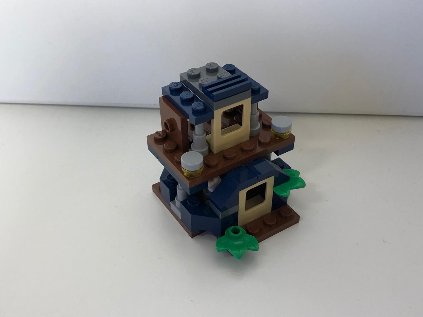Miniature Two Story Velociraptor Condo alternate build