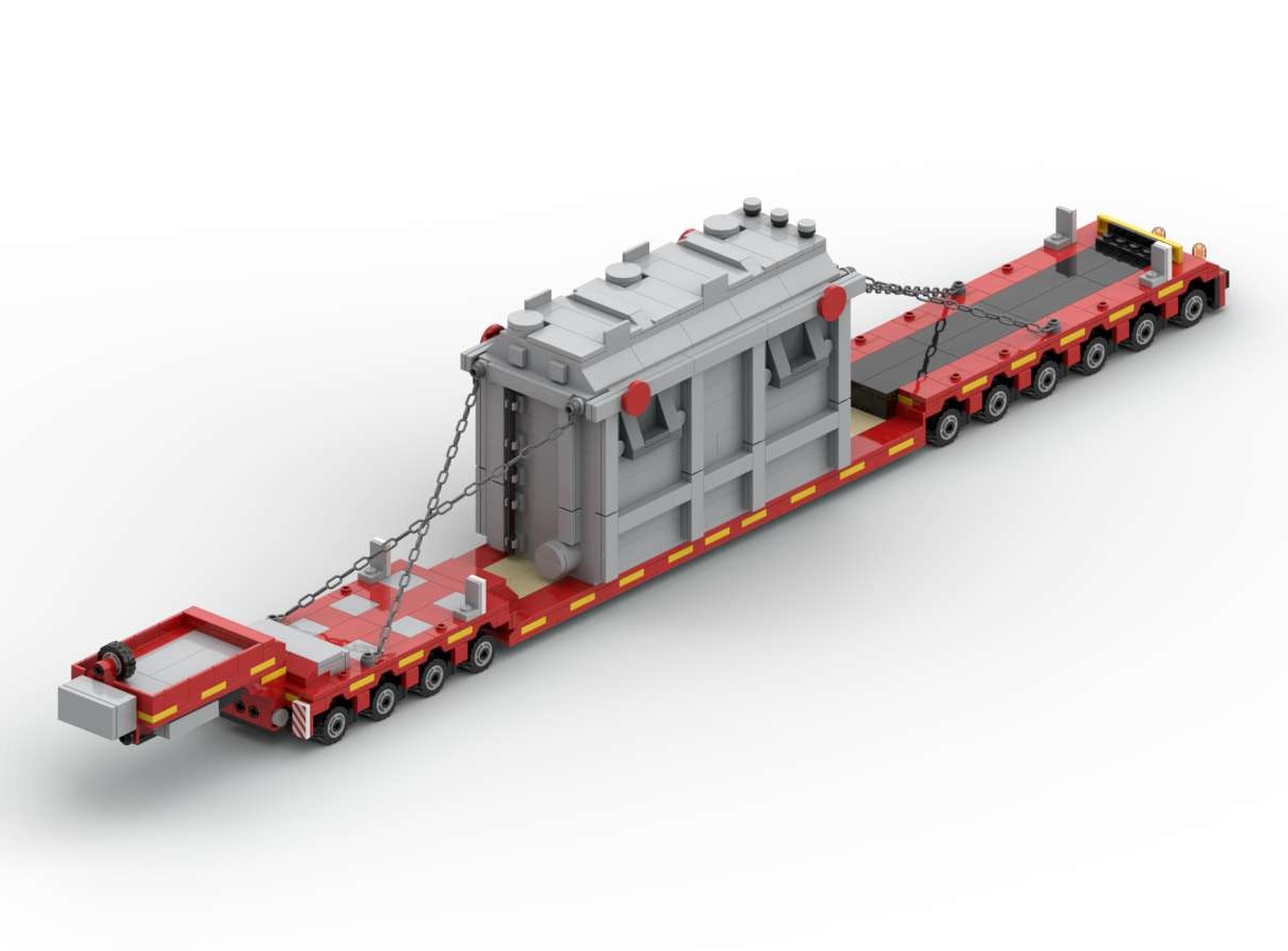 10 Axles Low Loader Trailer