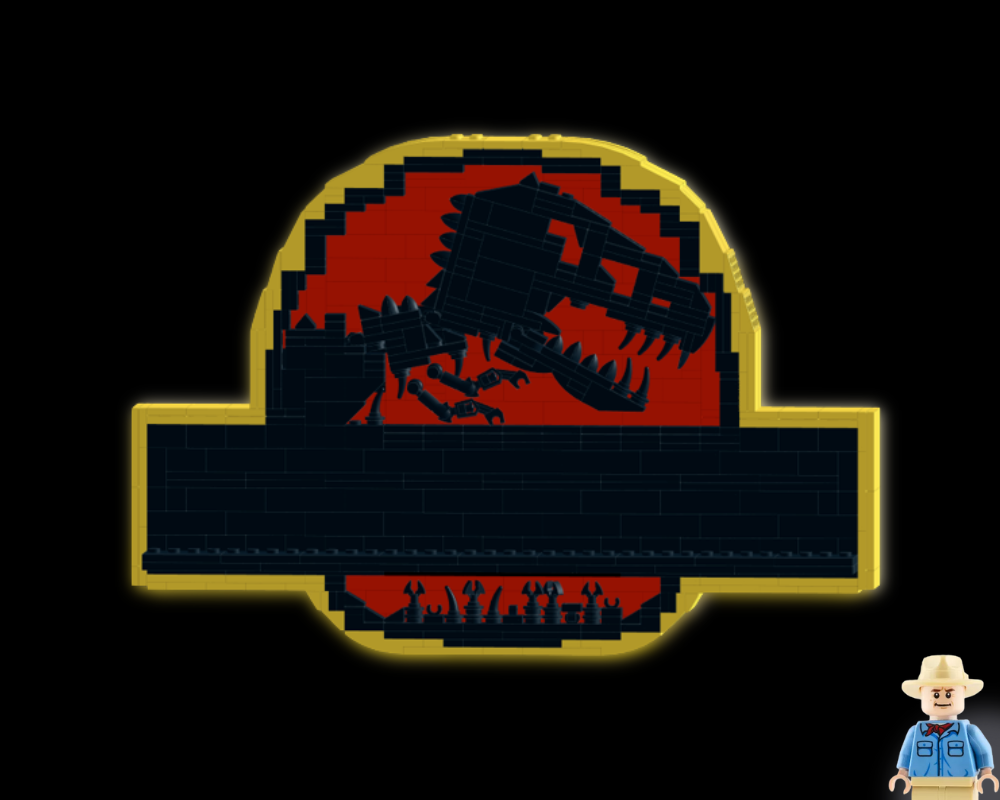 Jurassic Park - Minifigures Display Stand