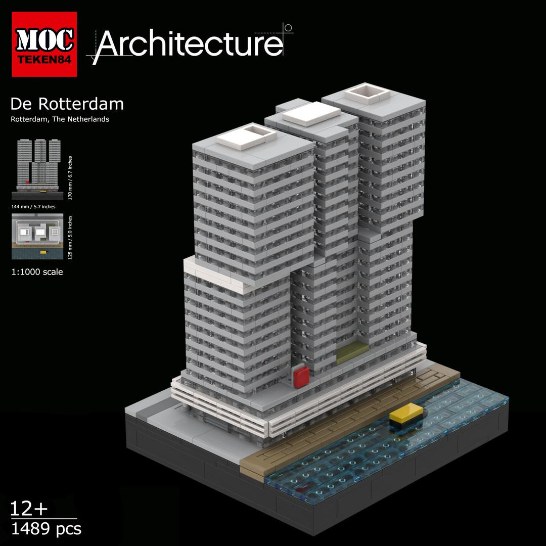 De Rotterdam (1:1000 scale)