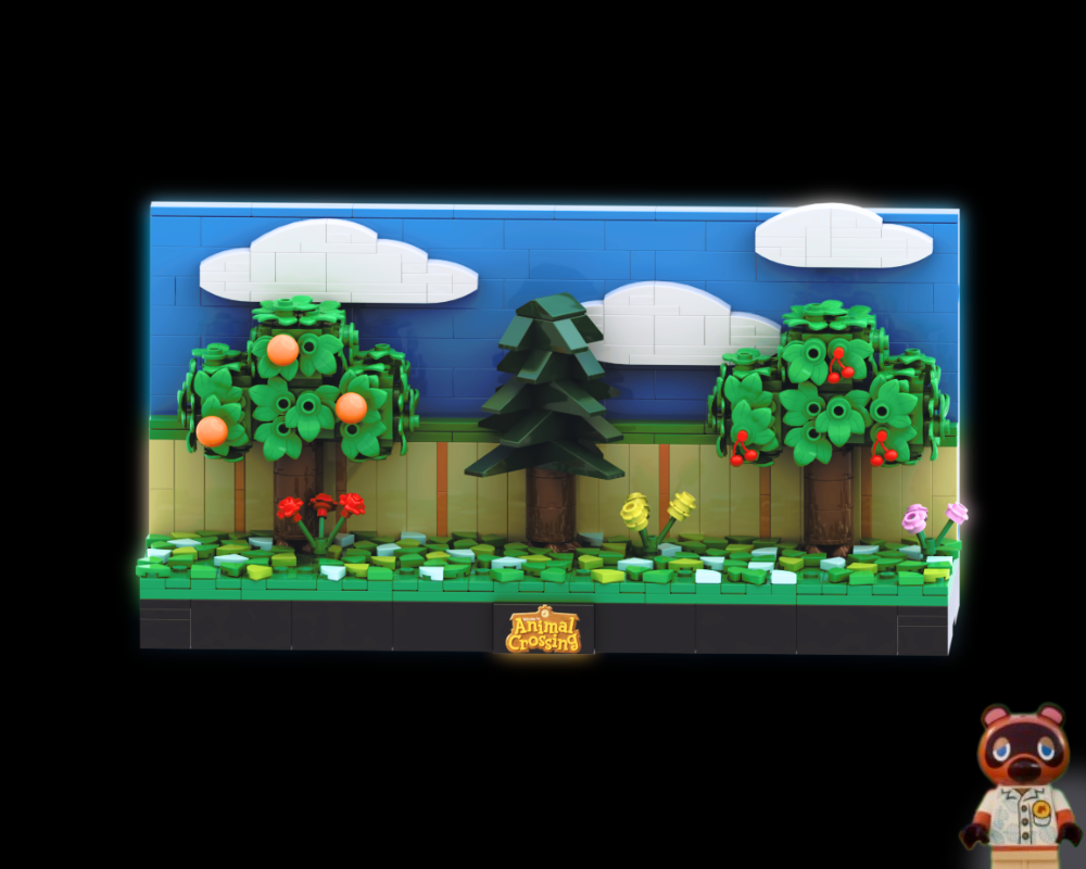 Animal Crossing - Minifigures Display Stand