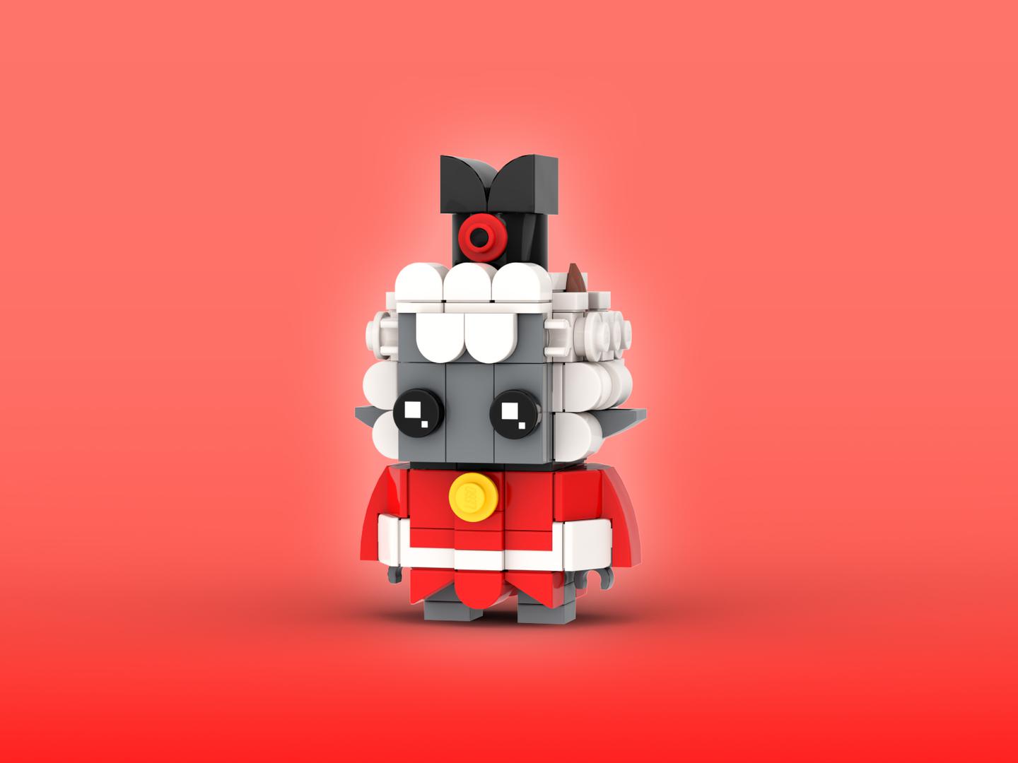 Lamb Brickheadz LEGO MOC - Cult of the Lamb (MOC-160655) - LEGO MOC ...