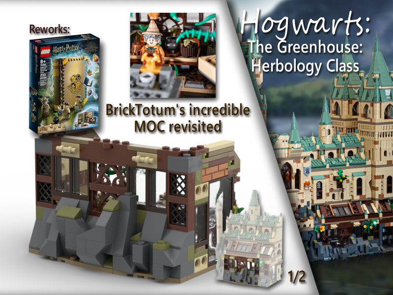 HP Modular - Herbology Class - Greenhouse 1/2