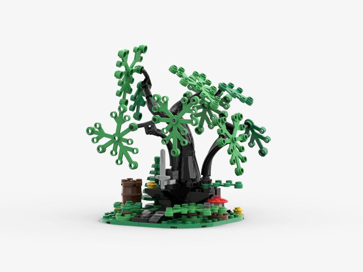 Forestmen Magical Sword