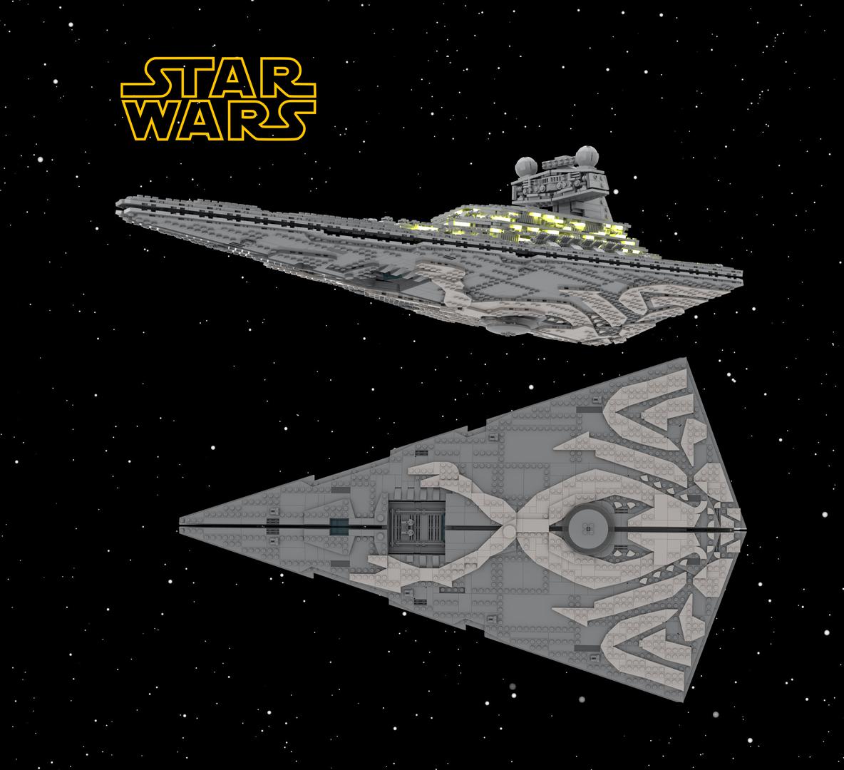 SW Thrawn's Chimaera Imperial 1 class Destroyer (Rebels MOC)