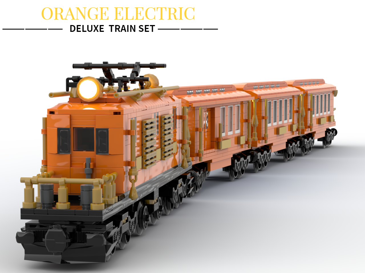 Orange Electric Deluxe Train