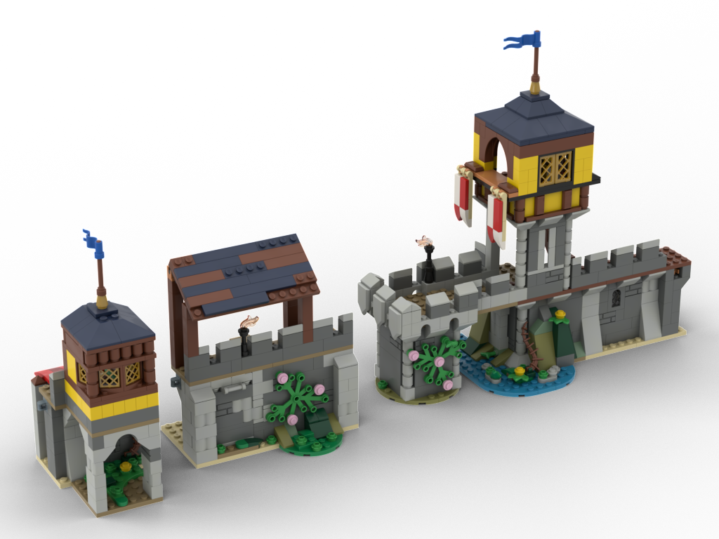 2nd Expansion pack for the castle set 31120 - Alternate Build 1x31120