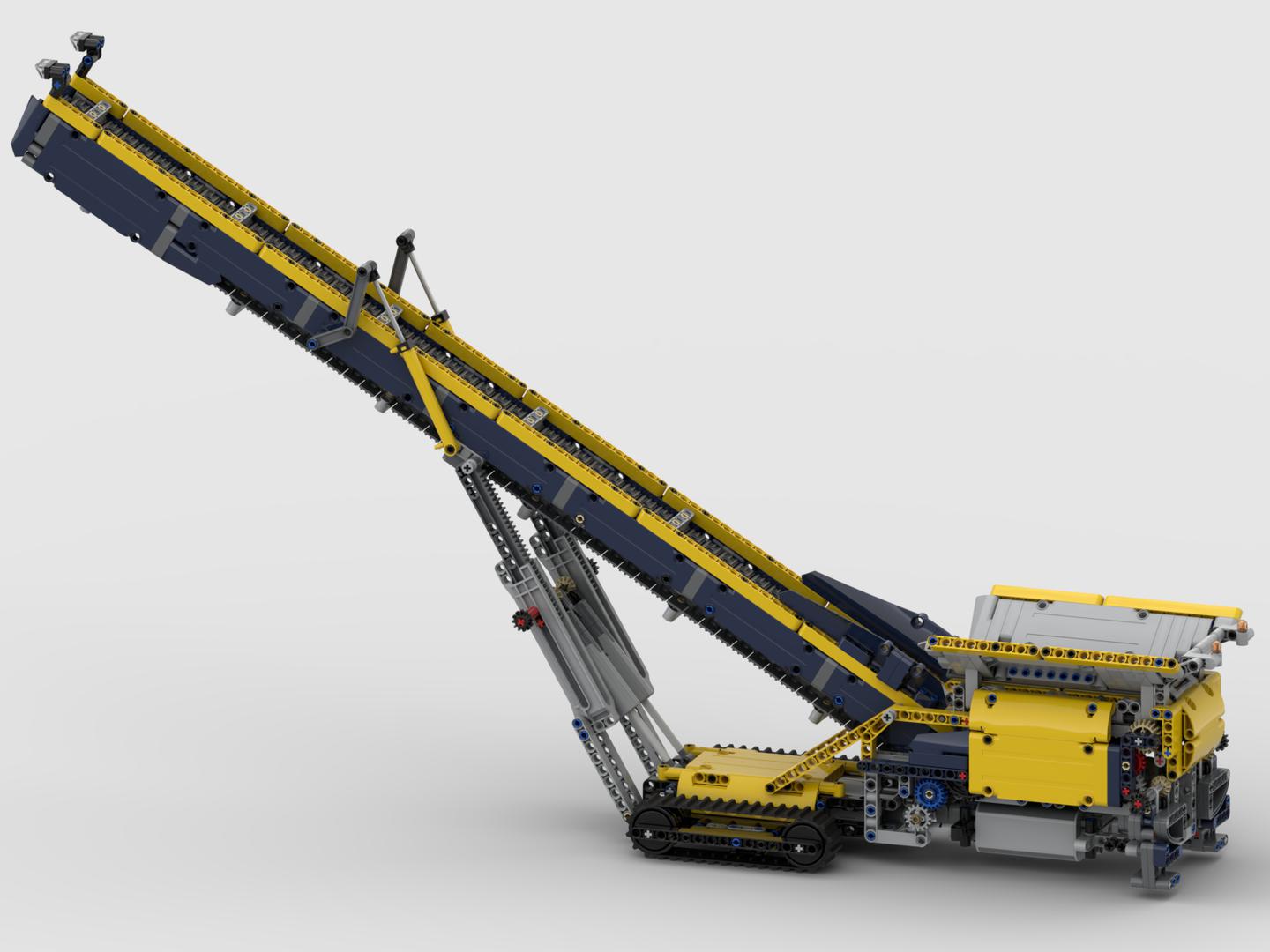 mobile Hopper Feeder Conveyor Belt Förderband