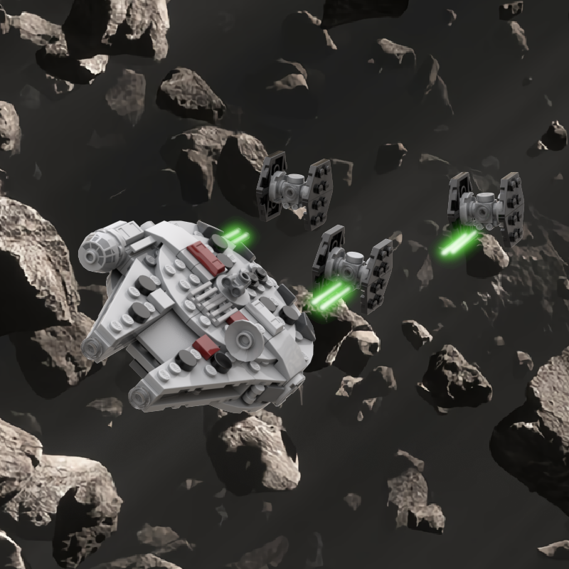 Micro Millenium Falcon