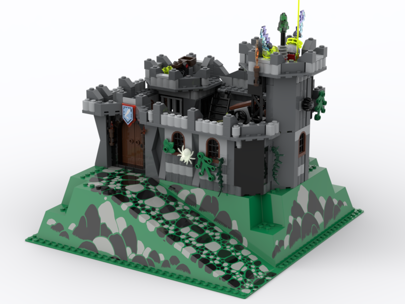 Crazy Scientist's Castle 9466 MOD