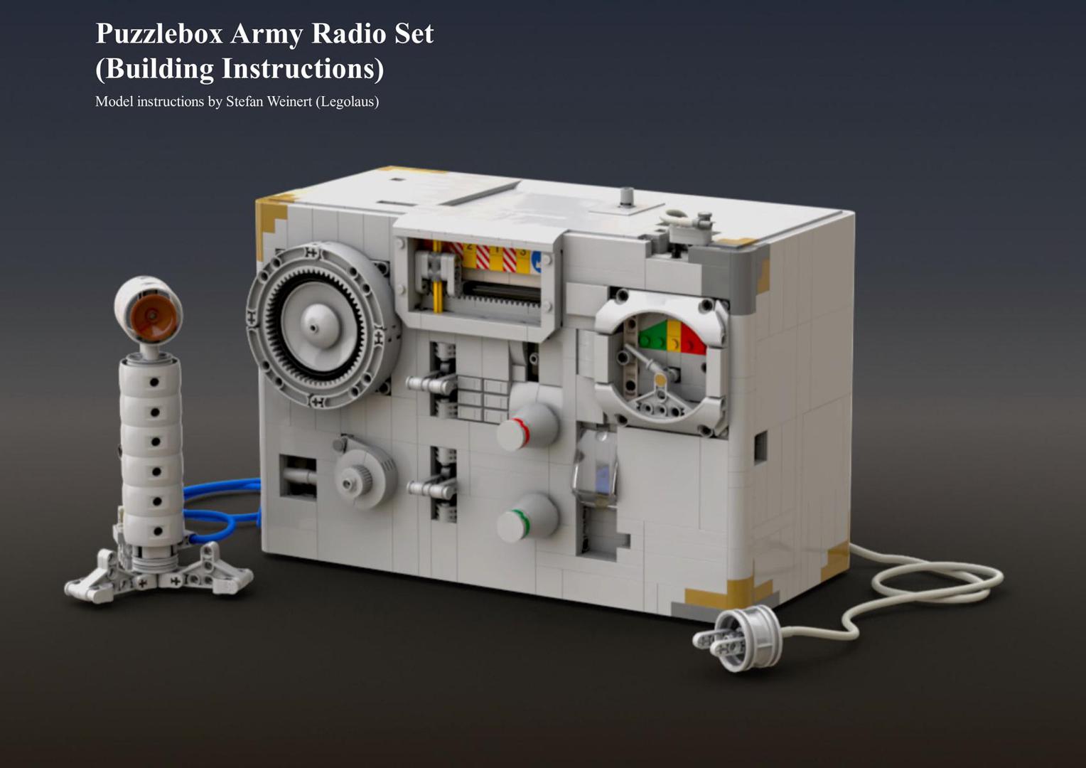 25 real different complex locks Puzzle Box Army Radio Set