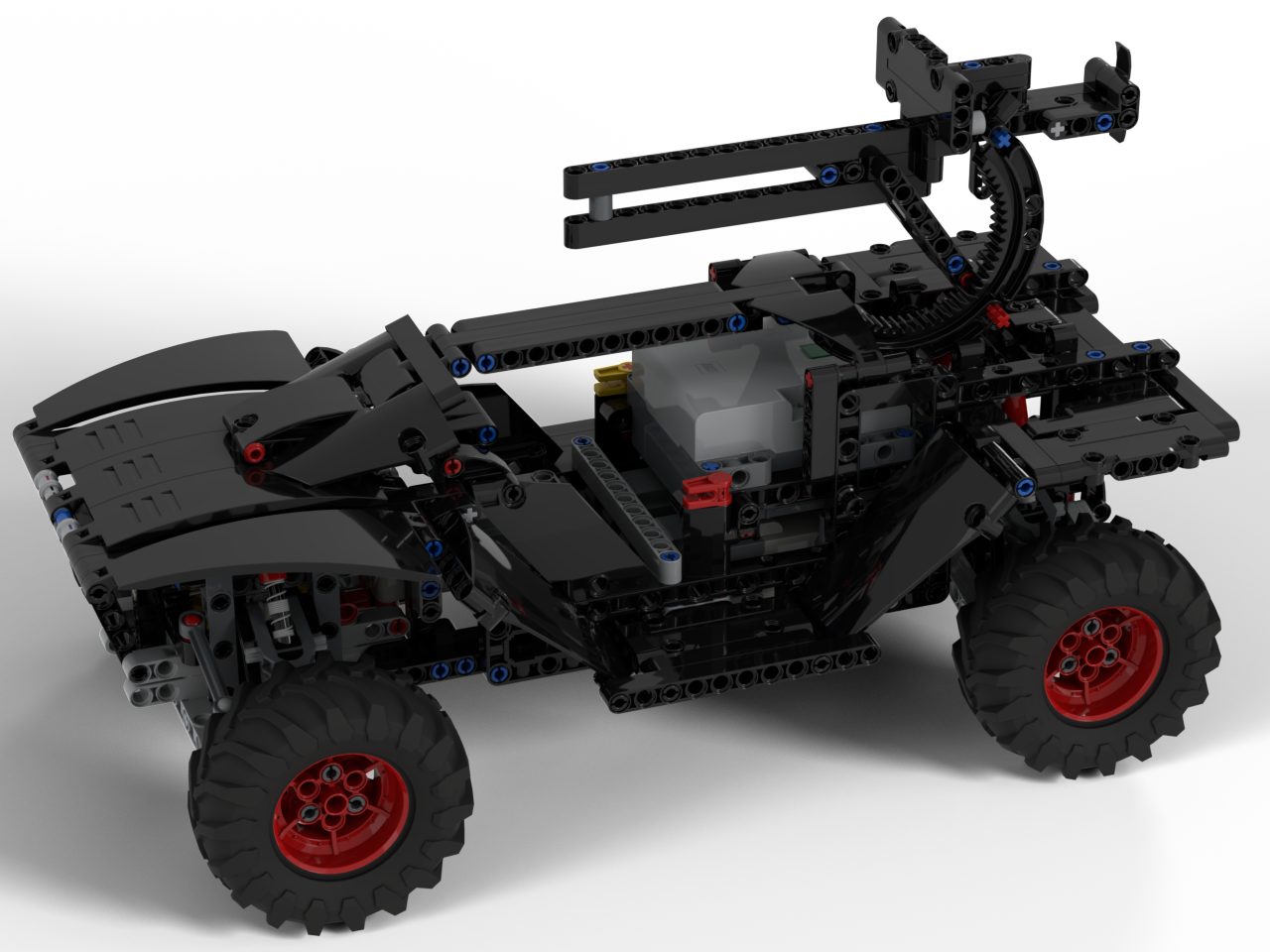 Halo warthog - 42160 alternative alternate build